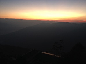 Himalayan sunset
