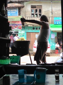 Dinner is being prepared